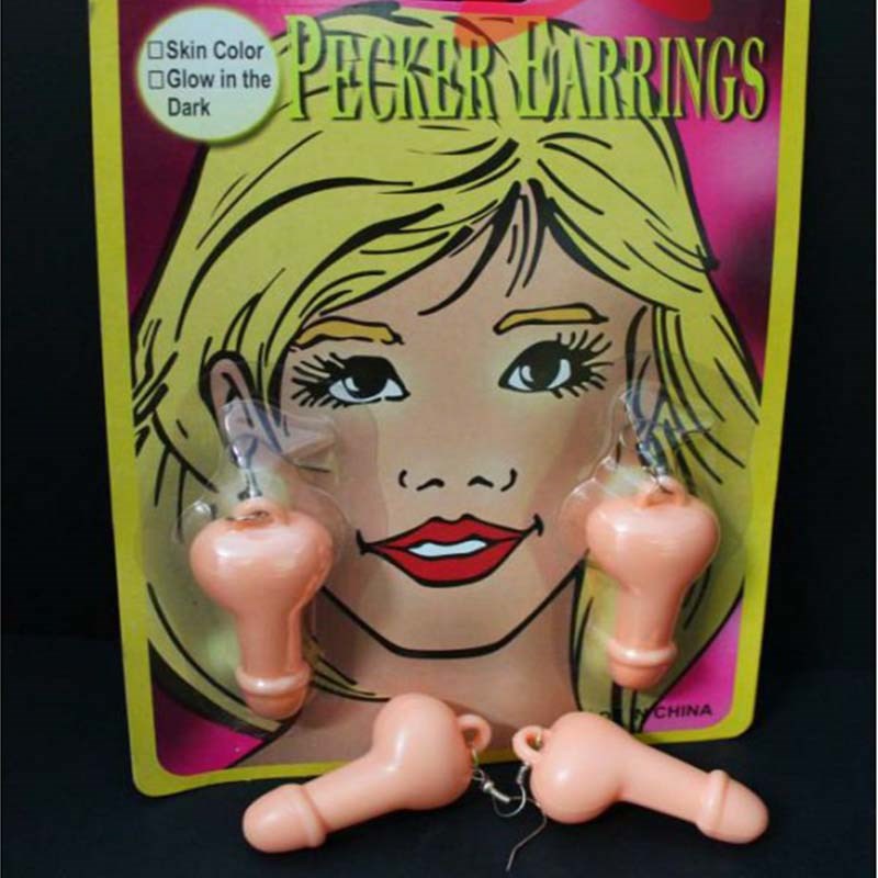 Pecker Earings - - Fancy Dress Ups