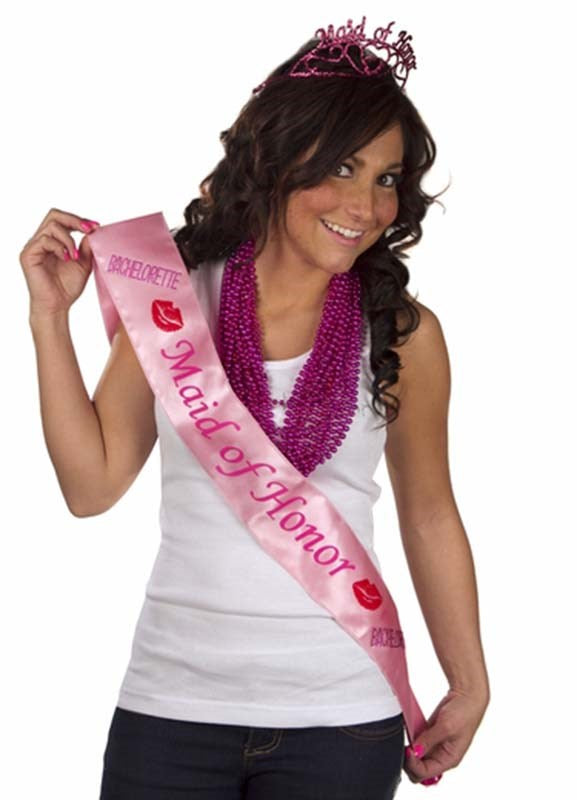 Pink Maid of Honor Sash - - Sex Games, Coupons and Tricks