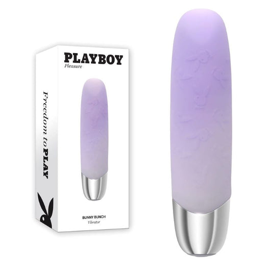 Playboy Bunny Bunch Bullet Vibrator - Soft, Stylish, Waterproof