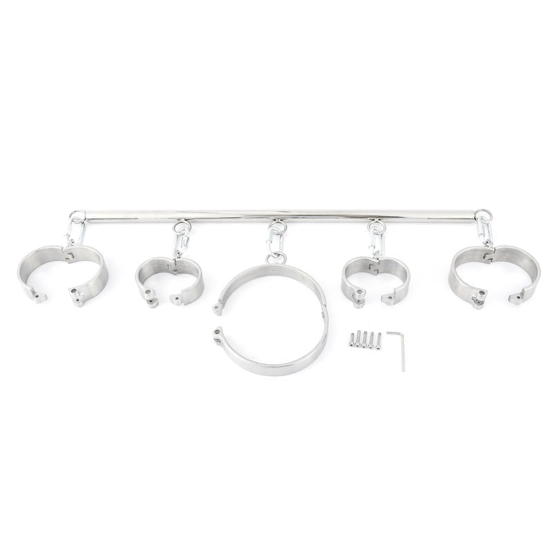 Plug Key Steel Cuffs and Collar Spreaders - - Spreaders and Hangers
