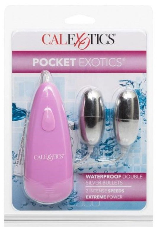 California Exotics Silver-Plated Waterproof Vibrating Bullet