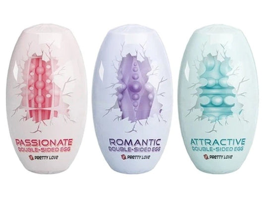 Pretty Love Double-Sided Egg Stroker - - Masturbators and Strokers