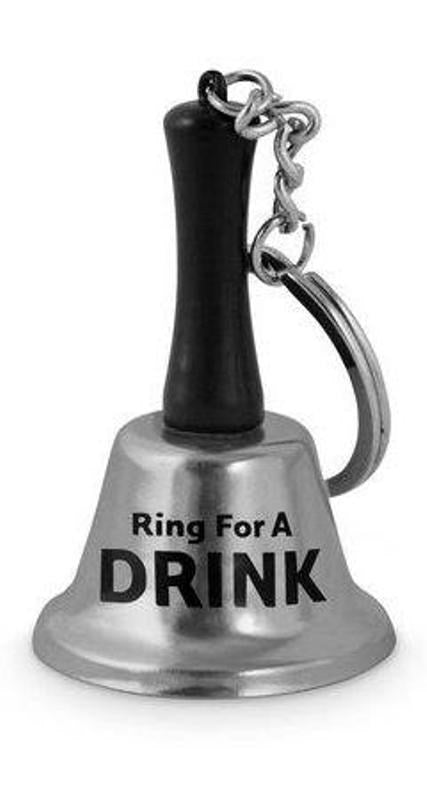 Ring for a Drink Keyring Bell - - Sex Games, Coupons and Tricks