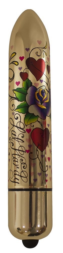 Rocks Off Erotic Ink 160mm 10 Speed Hearts n - - Bullet Vibrators Roses - - Bullet Vibrators