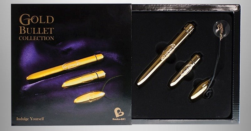 Rocks Off Gold Bullet Collection - - Sex Kits
