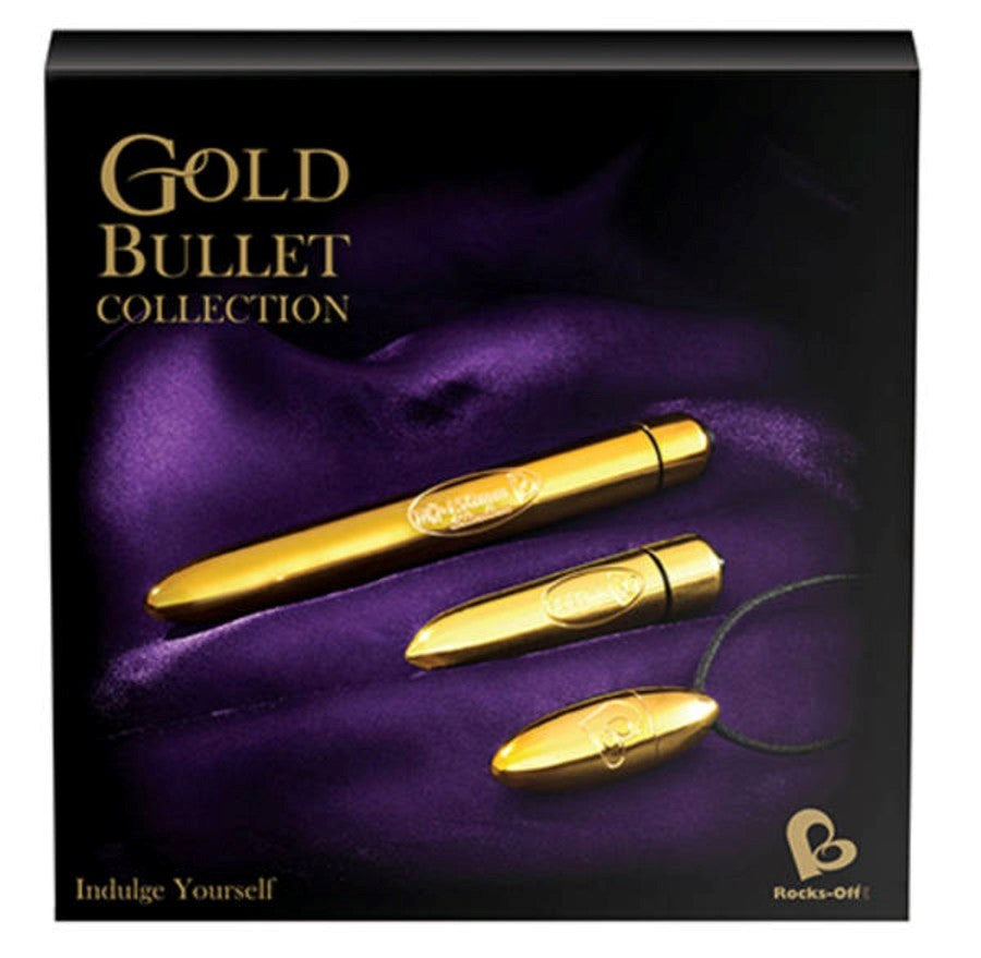 Rocks Off Gold Bullet Collection - - Sex Kits