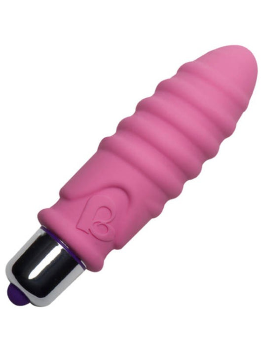 Rocks Off Mini Mates Twirl - Versatile Vibrator with Textured Sleeve
