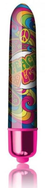 Rocks Off Summer of Love California Dreamin 90mm Vibrating Bulle - - Bullet Vibrators