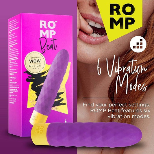 Wowtech Romp Textured Silicone Bullet - Elevate Your Intimate Moments