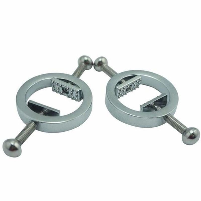 Round Vice Nipple Clamps - - Breast and Nipple Toys