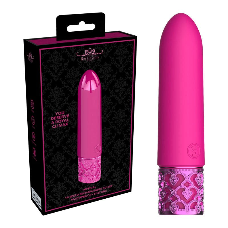 ROYAL GEMS Imperial - Rechargeable Bullet - - Bullet Vibrators