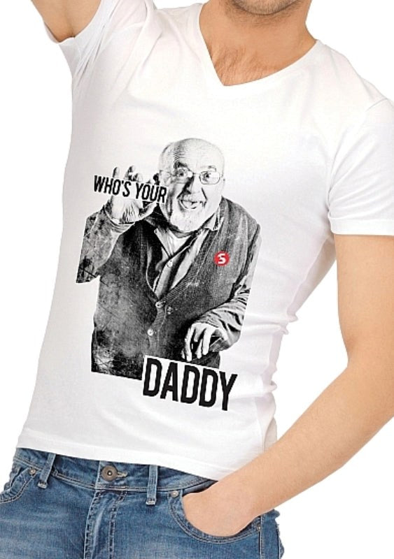 S-Line Funny Tshirt Who's Your Daddy Large - - Party Gifts and Novelties