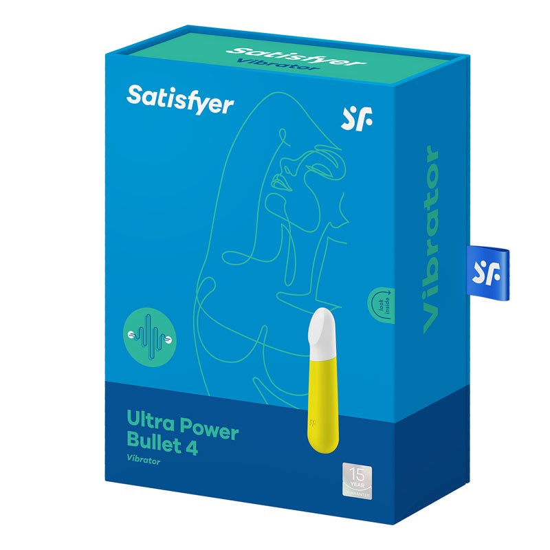 Satisfyer Ultra Power Bullet 4 Yellow - - Bullet Vibrators