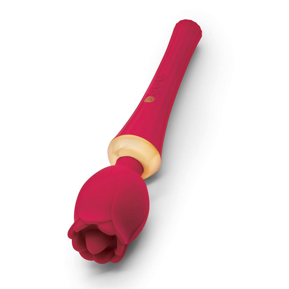 Secret Kisses Rosegasm Rose Wand - - Personal Massagers