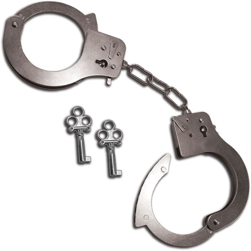 Sex & Mischief Metal Handcuffs - - Collars And Cuffs