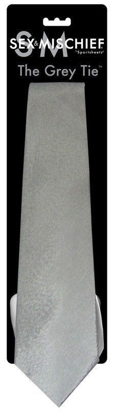 Sex & Mischief The Grey Tie - - Collars And Cuffs