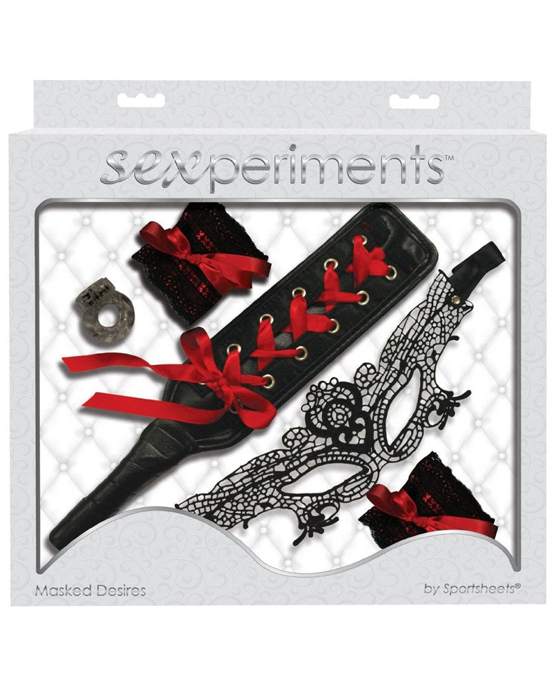 Sexperiments Masked Desires Kit - - Masks And Blindfolds