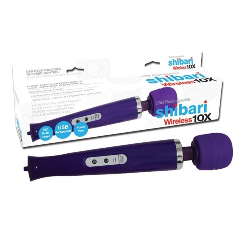 Shibari Wireless 10X Purple - - Personal Massagers