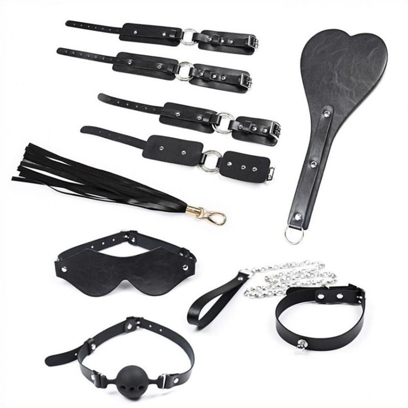 Shoulder Bag Include 8 pcs Bondage Kit - - Bondage Kits
