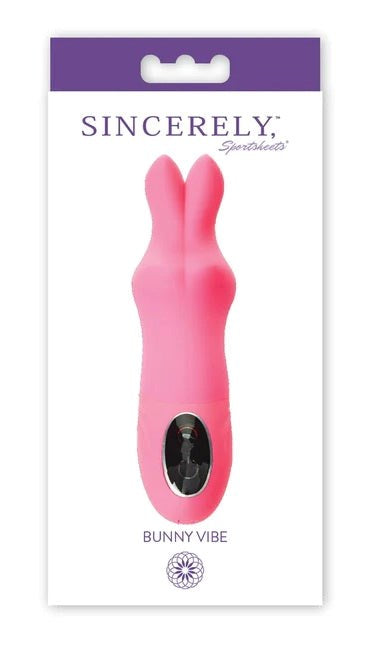 Sincerely Bunny Vibe-Pink - - Personal Massagers