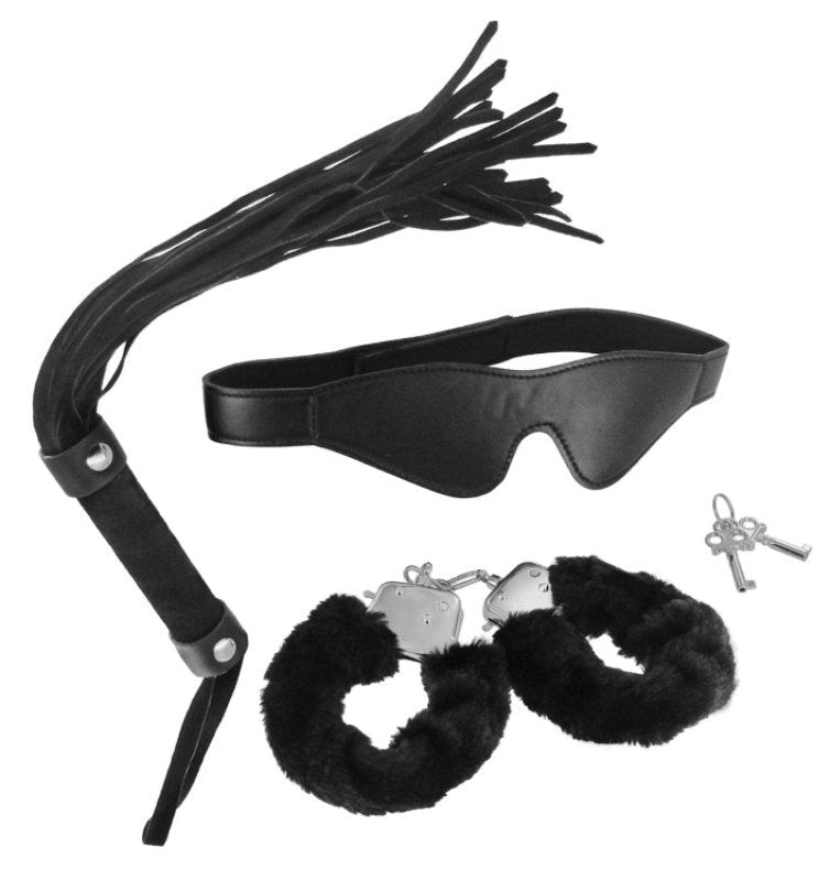Sir's Sub Set 3 Piece Bondage Kit - - Sex Kits