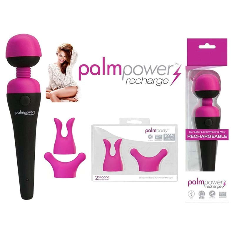 Swan Palm Pleasure Attachments - - Vibrator Accessories