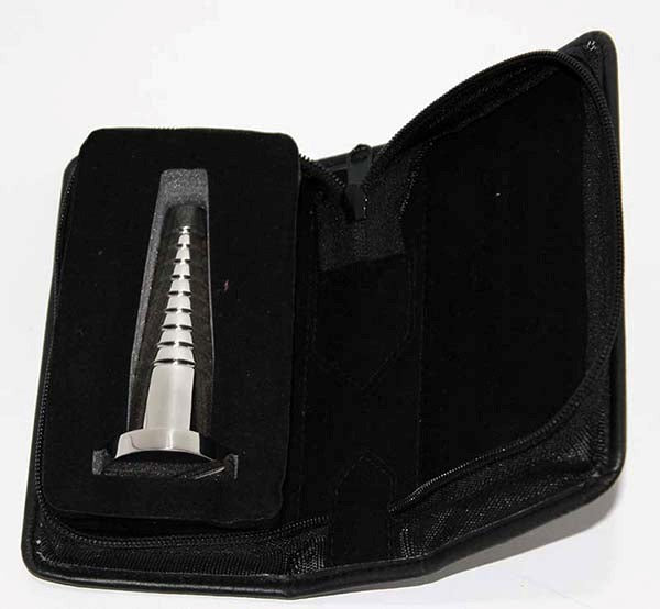 Tiered Metal Butt Plug - - Steel Sex Toys