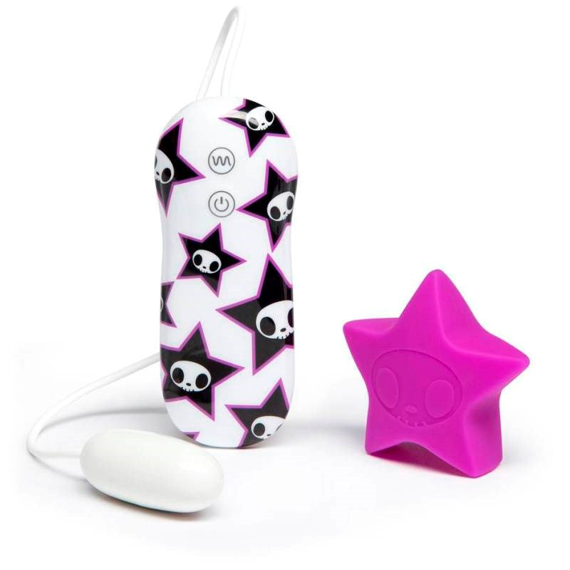 tokidoki Star Petal Vibe 7 Function Clitoral Vibrator - - Clit Ticklers and Pulsators