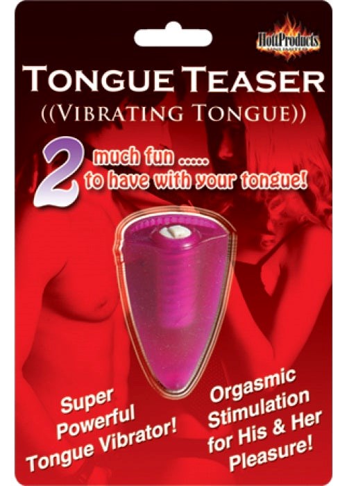 Tongue Teaser Pink - - Finger and Tongue Vibrators