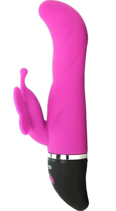 Trio of Hearts Lush Butterfly Vibrator - - Rabbit Vibrators