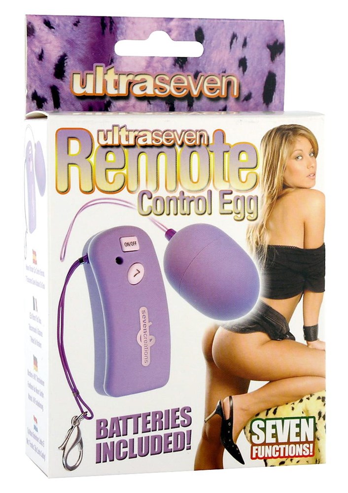 Ultra Seven Remote Control Egg - - Love Eggs and Kegel Exercisers