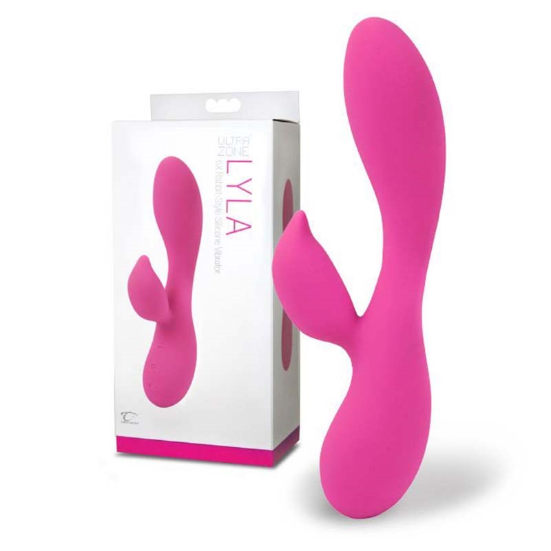 UltraZone Lyla 6x Rabbit Style Vibe - - Rabbit Vibrators