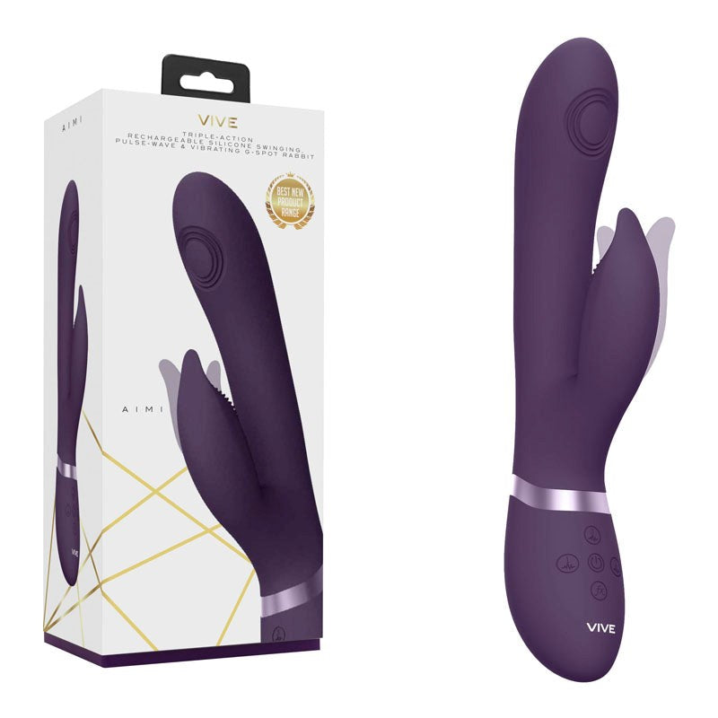 Vive AIMI 3x Motor Swinging Rabbit - - Rabbit Vibrators