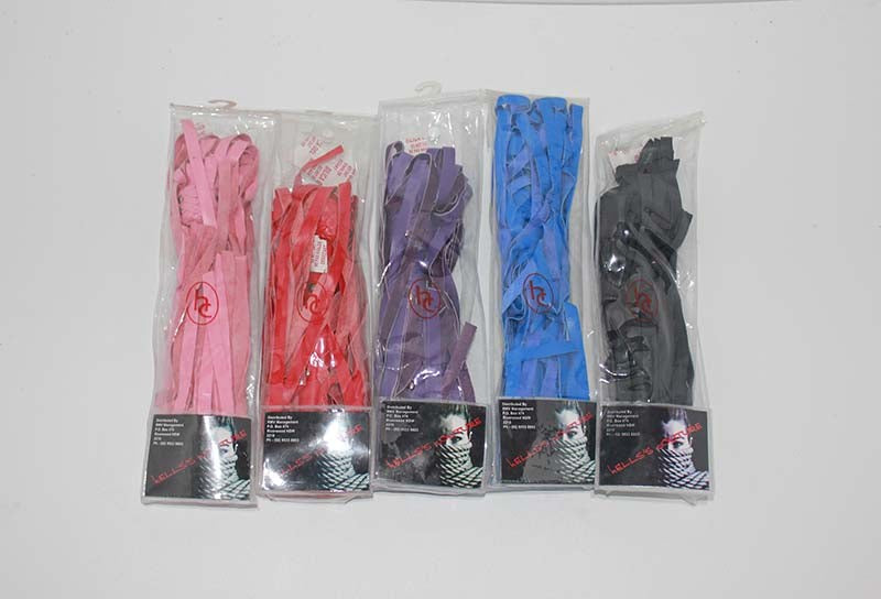 Whiplash Leather Flogger with Handle - - Whips And Crops