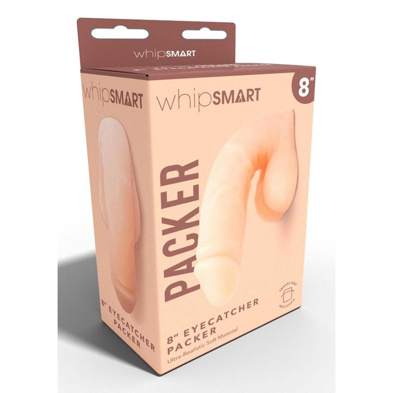 WhipSmart 8'' Eyecatcher Packer - Flesh - - Party Gifts and Novelties