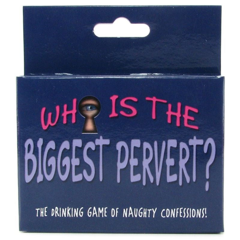 Who's the Biggest Pervert? Card Game - - Sex Games, Coupons and Tricks