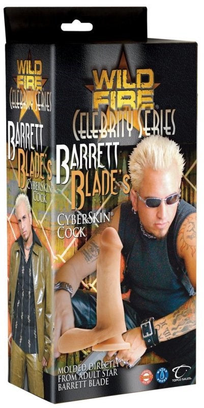 Wildfire Celebrity Series Barrett Blade Cock - - Realistic Dildos