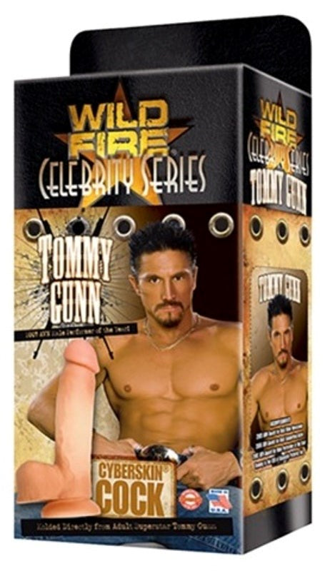 Wildfire Celebrity Series Tommy Gunn CyberSkin Cock - - Realistic Dildos