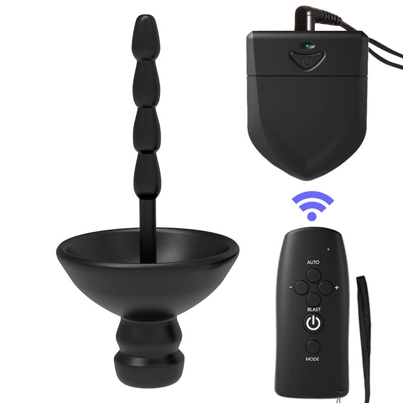 Wireless Electric Shock Anal & Penis Plug - - Penis Plugs