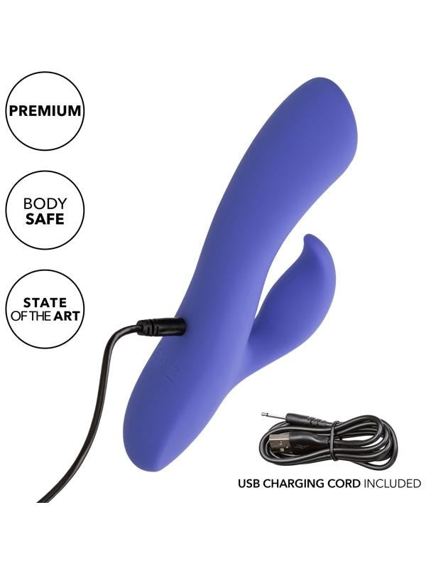 CalExotics Connect Dual Stimulator G-Spot Rabbit Vibrator - - Rabbit Vibrators