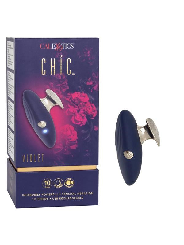 Chic Violet Handheld Vibrating Personal Massager - - Personal Massagers