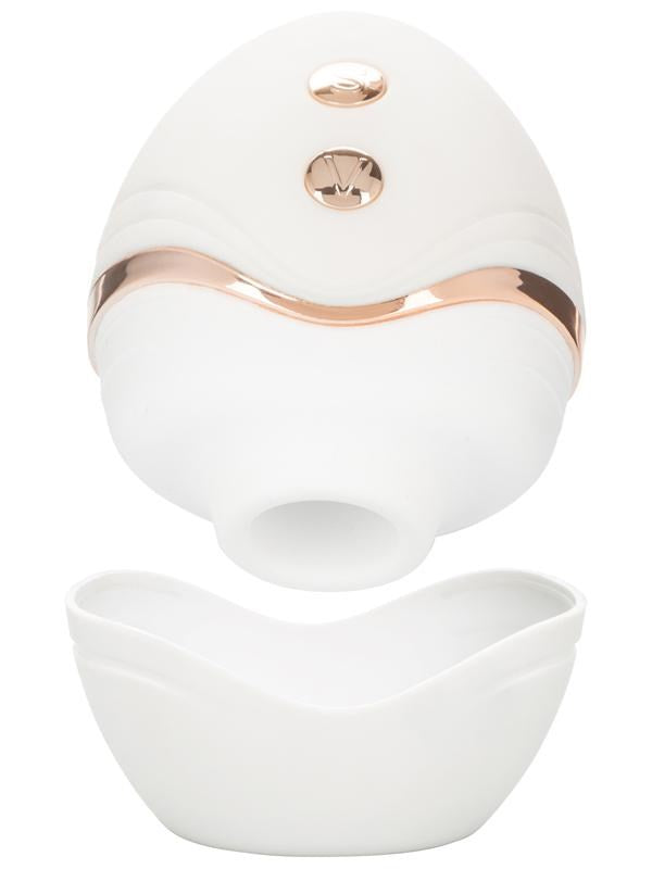 Empowered Palm Pleasure Goddess Clit Suction Vibrator - - Clit Ticklers and Pulsators