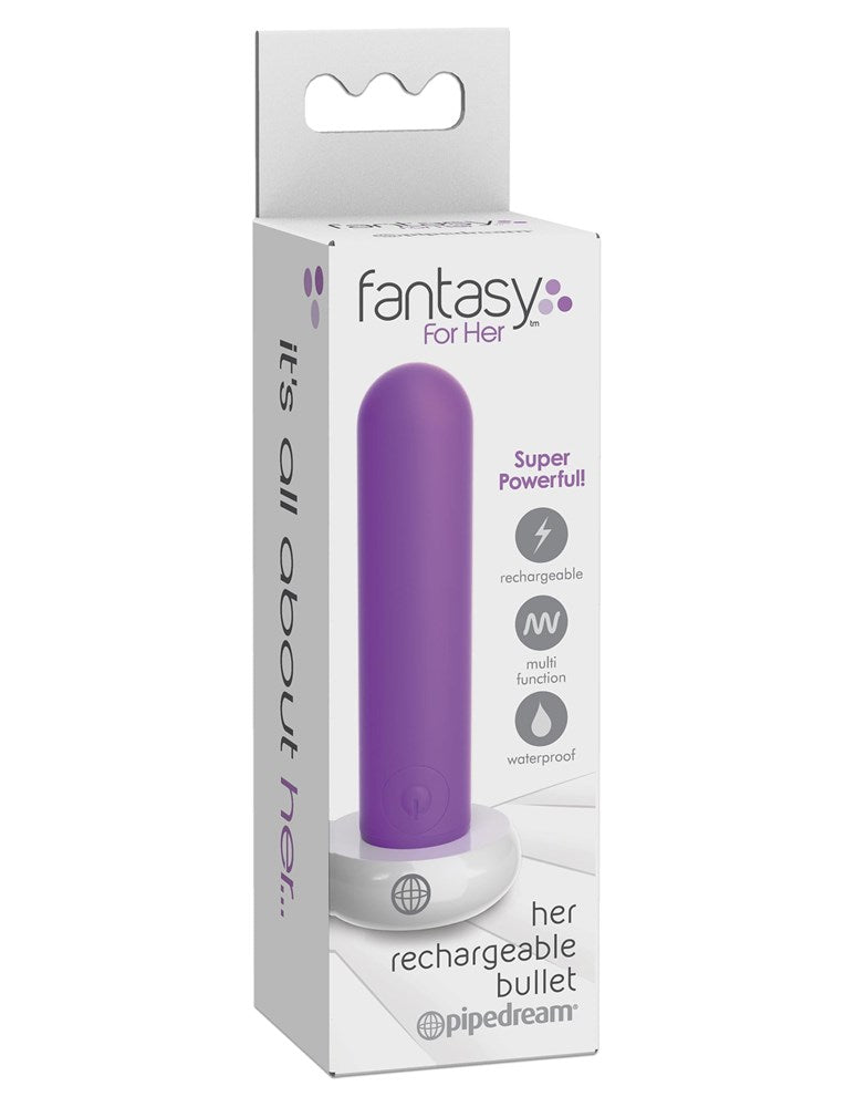 Fantasy For Her Rechargable Bullet Massager - - Bullet Vibrators