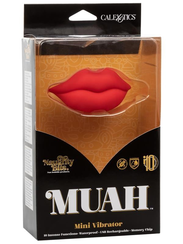 Naughty Bits MUAH Mini Silicone Vibrator - - Mini & Slim Vibrators