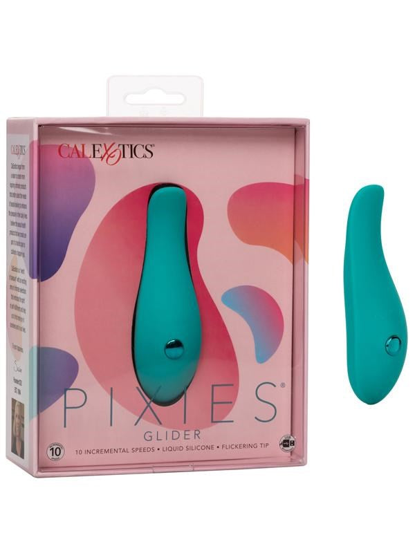 Pixies Glider 10 Functions Clitoral Stimulator - - Clit Ticklers and Pulsators