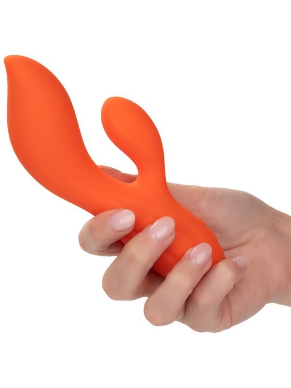 Stella Liquid Silicone Dual Teaser Rabbit Vibrator - - Rabbit Vibrators