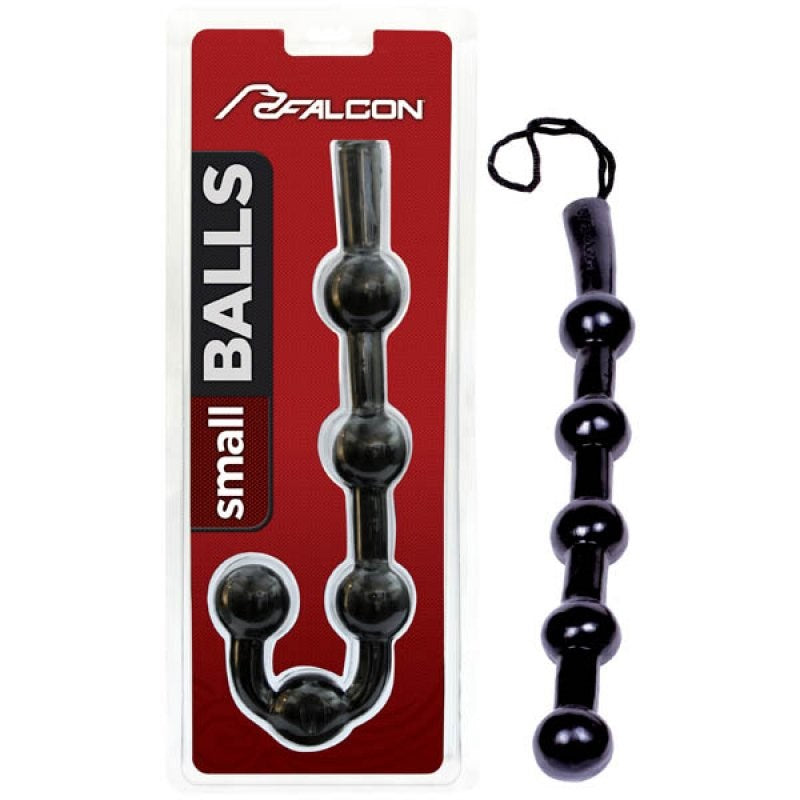 Falcon Balls Small Cream Anal Beads - - Anal Beads and Balls