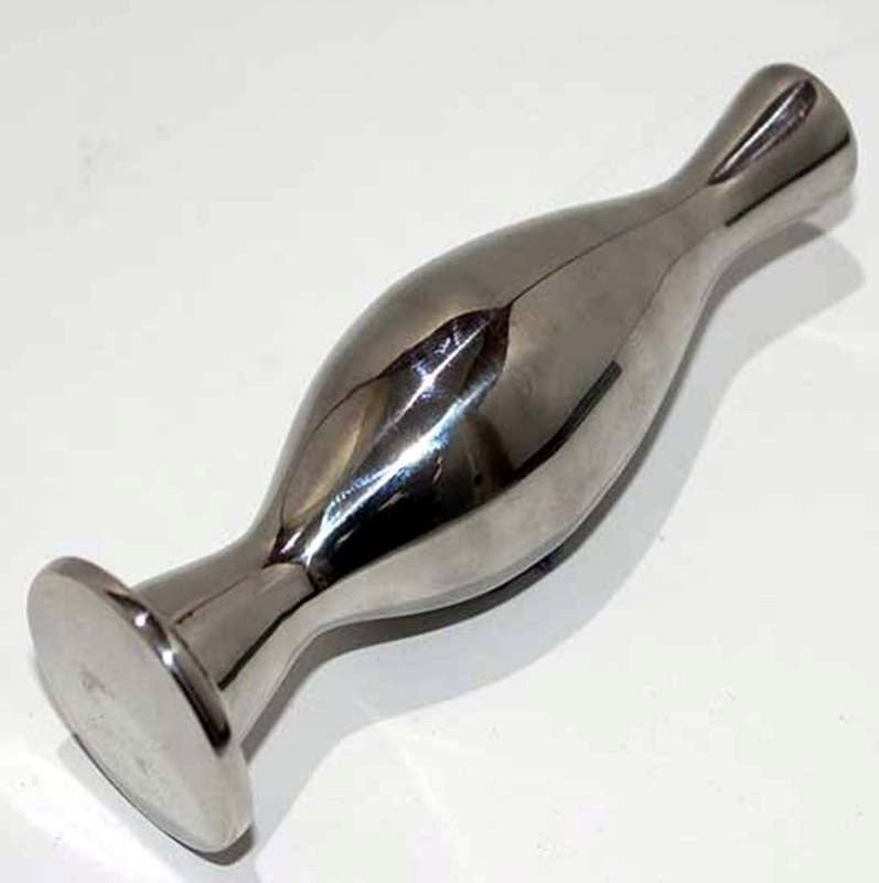 Torpedo Metal Anal Plug - - Steel Sex Toys