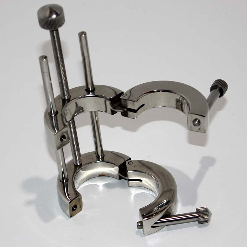 Torture Well Ball Stretcher - - Steel Sex Toys