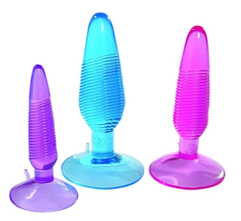 Twirly Trio Plug Set - - Sex Kits